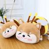 Bee Shiba Inu Throw Pillow Plush Toy Cute Party Style Puppy Pillow Doll Gift Doll Grab Machine
