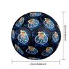 Fc Space Emblem Printed Size 5 Soccer Balls, High-Quality, Anti-Slip, Protective Football, A Unique Gift , Birthdays, Christmas Gifts
