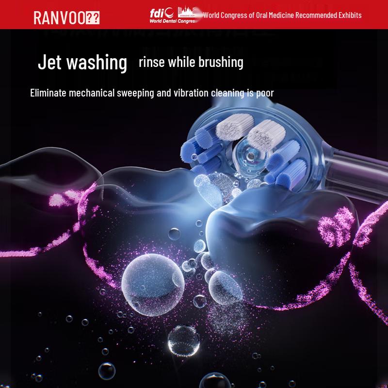 Обновленная электрическая зубная щетка RANVOO PH5