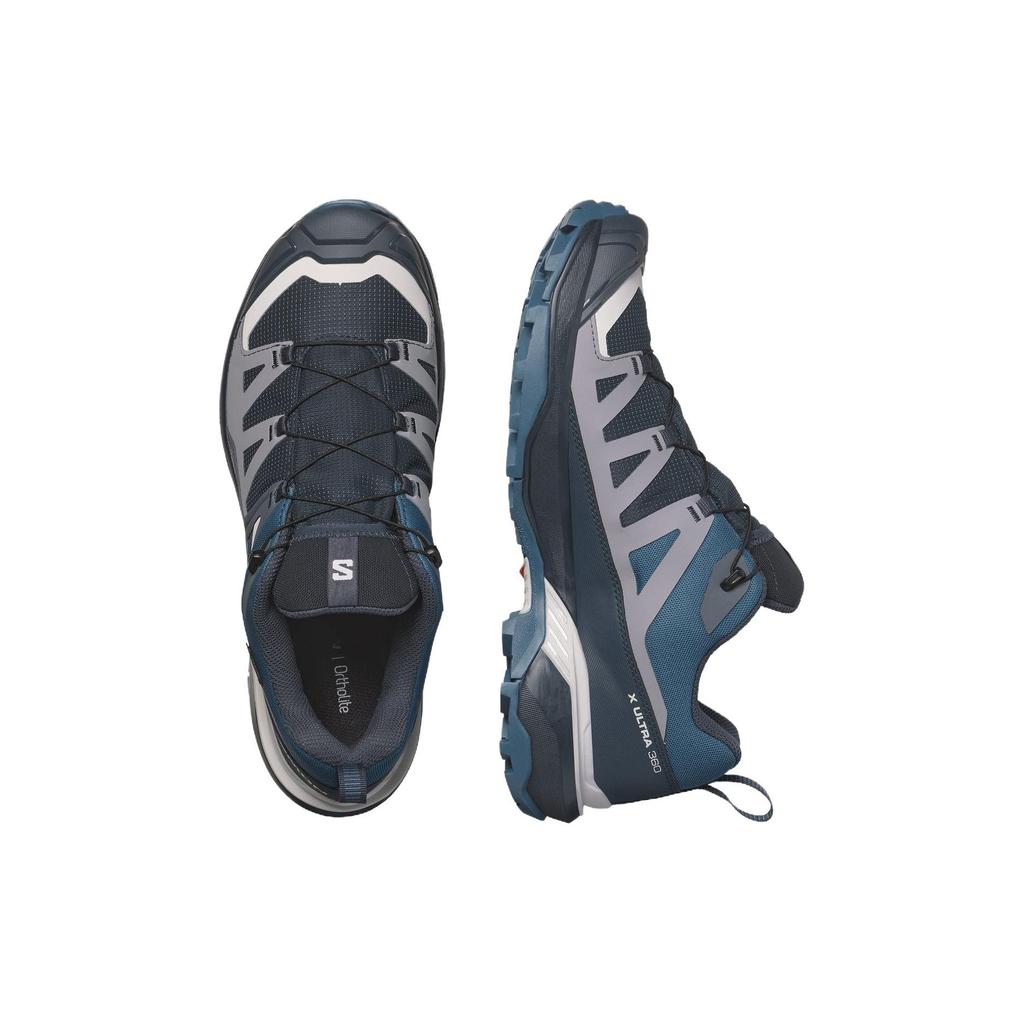 SALOMON X Ultra 360 Gore-Tex Нескользящие Низкие Уличные Функциональные Кроссовки Мужская Обувь Черный Синий 474534