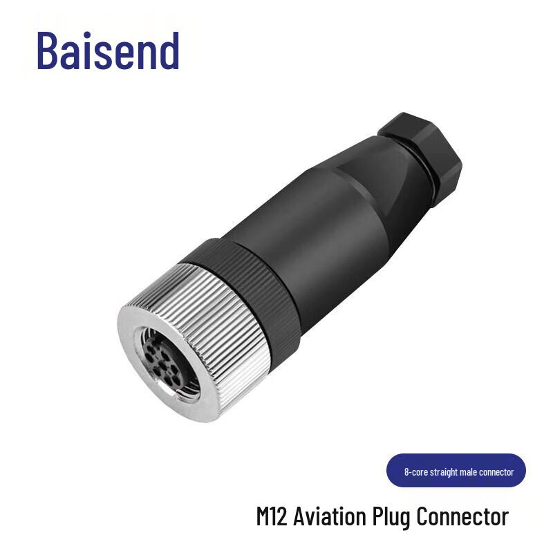 BOSENDE M12 Waterproof Solderless Aviation Sensor Connector