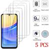5 шт. Полное покрытие Закаленное стекло для Samsung Galaxy S25 S24 S23 FE S22 S21 A17 A16 A26 A15 A14 A34 A54 A55 A56 A33 A32 A71 A73 A53 A52S Защитная пленка для экрана