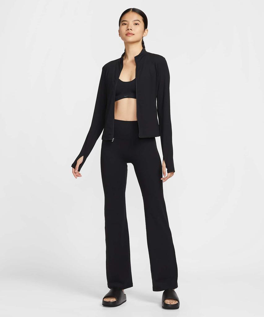 NIKE Zenby High-Waisted Flare No-Front Seam Leggings W - Black:Cool Grey / Ii5224-010