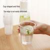 Meiliya 320ml Clear Disposable Plastic Cups, 100 Count