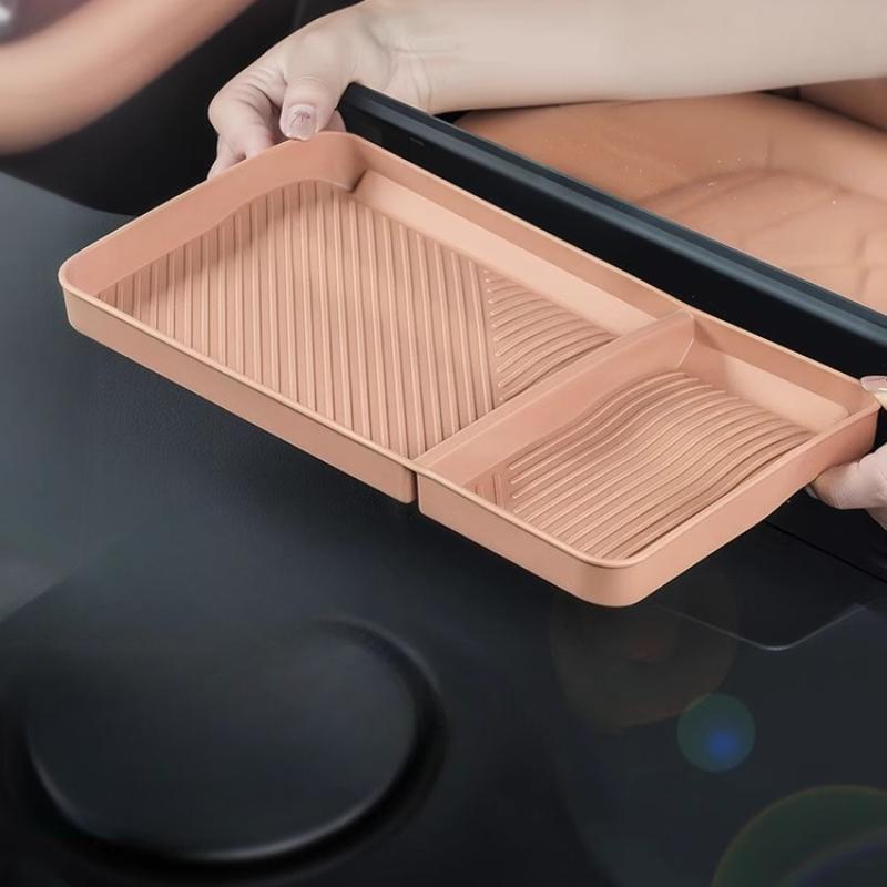 Behind-the-Screen Storage Box for 2025 Geely Galaxy A7 - Central Control Tissue Holder & Modified Car Accessory