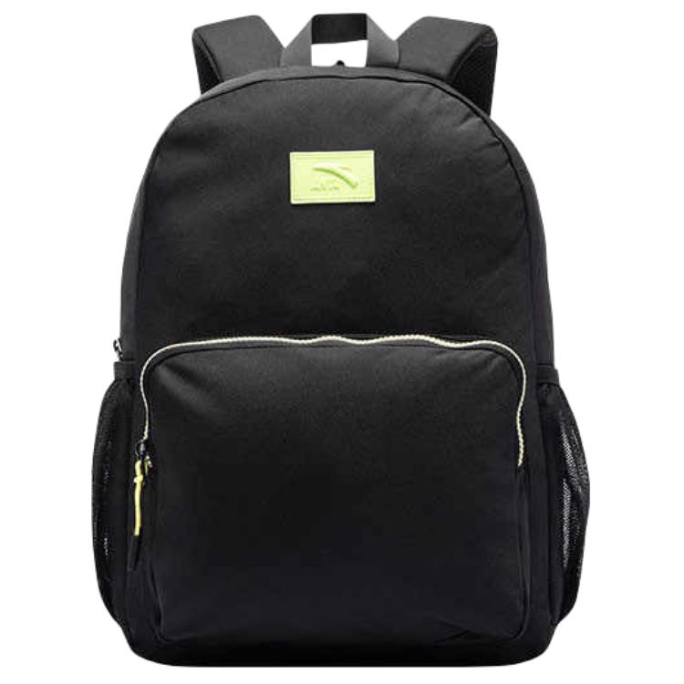 New Anta Life Collection Fabric Backpack Unisex Basic Black 192518151-1