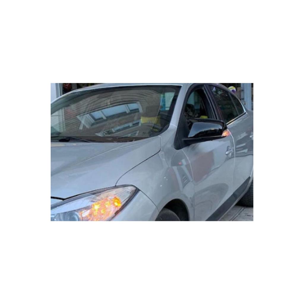 Для Renault Fluence Batman Bat Зеркальный чехол Piano Black 2009-2016