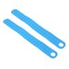 2PCS Silicone Thaw Belt Easy To Hang Fast Defrosting Fixator Belt for Frozen Meat Steak Fish Blue