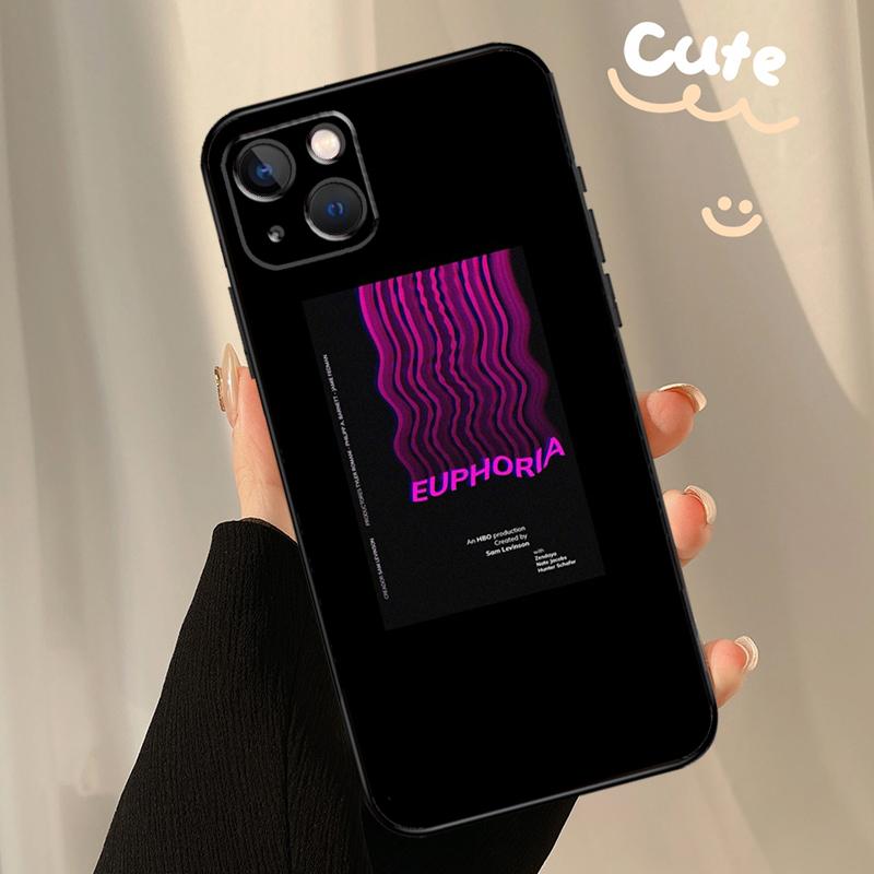 American TV Series Euphoria Phone Case For iPhone 17 Air 12 13 mini 11 14 15 16 Pro Max Plus 16e 17 Pro Max Back Cover