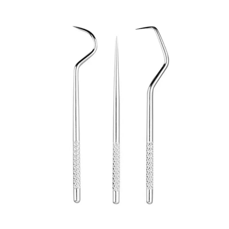 304 Stainless Steel Recyclable Dental Floss Toothpick & Interdental Cleaning Tool