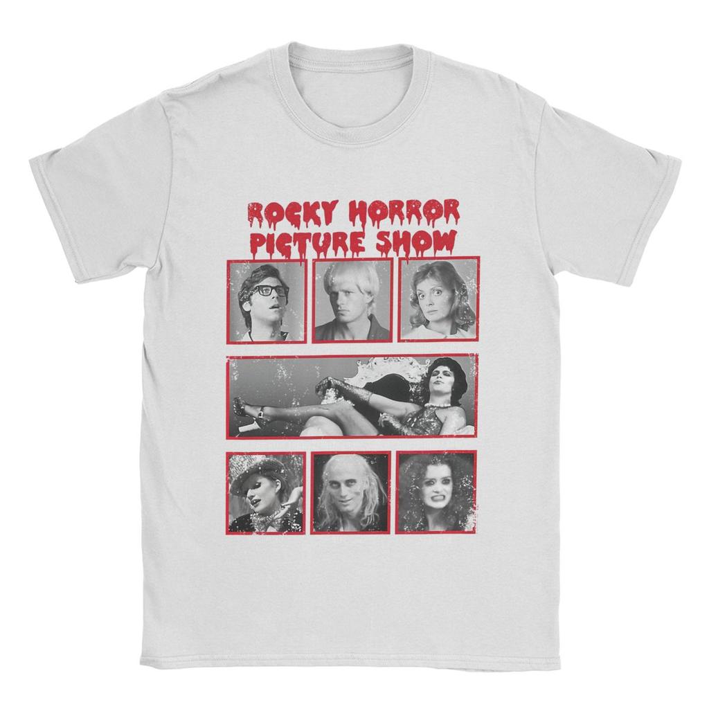 Футболка The Rockys Horror Picture Show для мужчин, новинка, футболка из чистого хлопка, с круглым вырезом, футболки, топы в подарок на день рождения