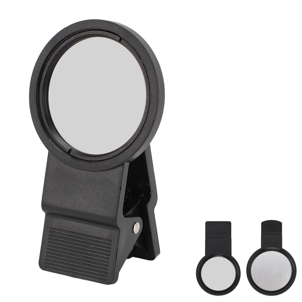 Фильтр для объектива телефона Solar Eclipse с антибликовым покрытием, клипса на телефоне, улучшение изображения солнечного затмения