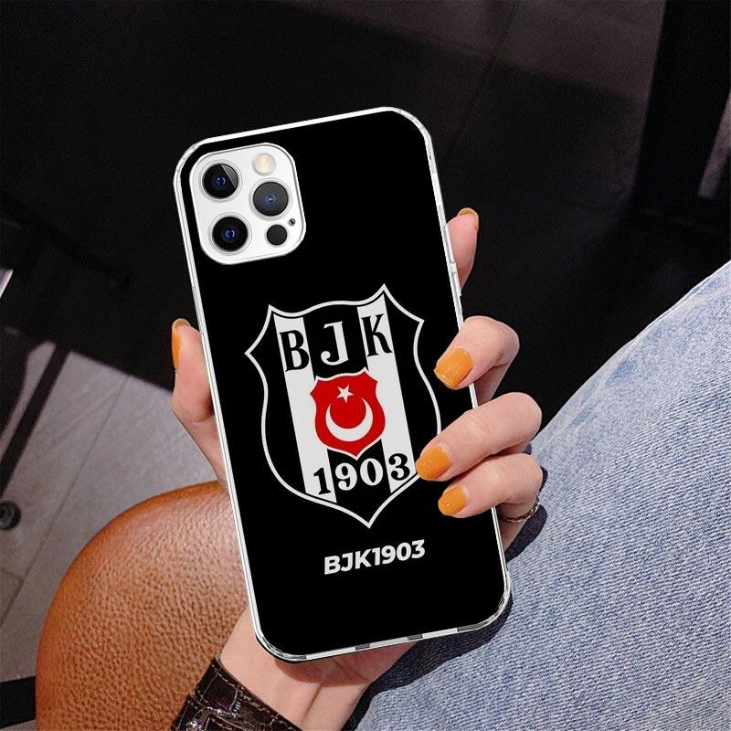 B-Бешикташ B-BJK Чехол для телефона для iPhone 17 Air 16 Pro Max 16E 15 + 14 Plus 11 12 13 Mini 7 8 SE Подарок Печатная Крышка Fundas