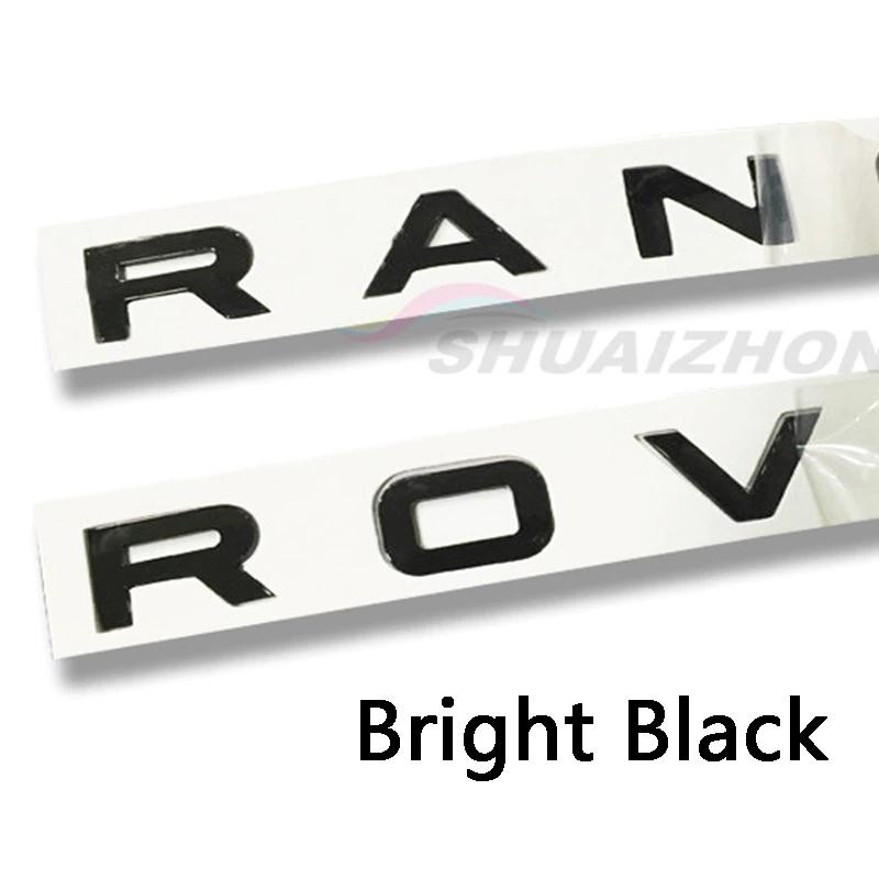 1 шт. 3D наклейка на автомобиль, передняя часть капота, задний багажник, бампер для буквенной маркировки, значок, эмблема, логотип, внешние аксессуары