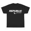 New Republic Airlines Logo Unisex T-Shirt Funny Size S to 5XL