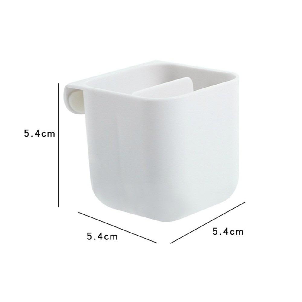 Plastic Desk Pen Holders Clip-on Wall Mounted Storage Box PC Screen Pen Holder Stationery Storage