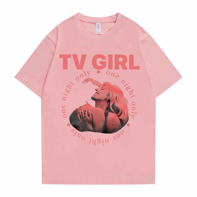 Cults TV Girl One Night Only футболка с графическим принтом унисекс винтажные футболки унисекс женская повседневная футболка большого размера унисекс хлопковые топы футболка