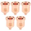 5Pcs Plasma Cutter Nozzle Copper Cap Cutting Torch for Welding Accessories 120931