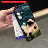 2DFlat Samsung phone case Sunglasses Cat on Float with Drink Applicable to Galaxy S22 S23 S24 S25ULTRA S26 A12 A13 A14 A15 A16