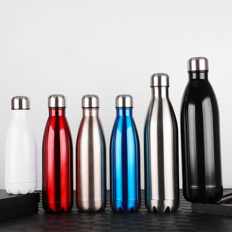 Premium Stainless Steel Coke Shaped Vacuum Water Bottle For Outdoor Adventures