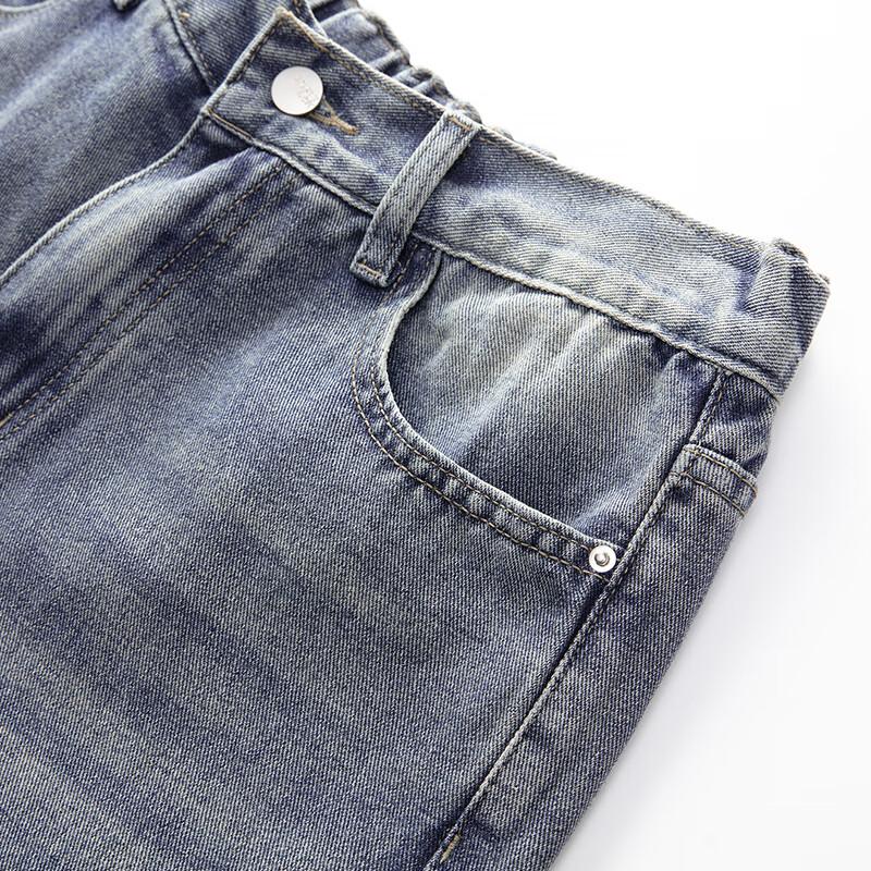 Мужские джинсы Чутанг с градиентной стиркой буткат