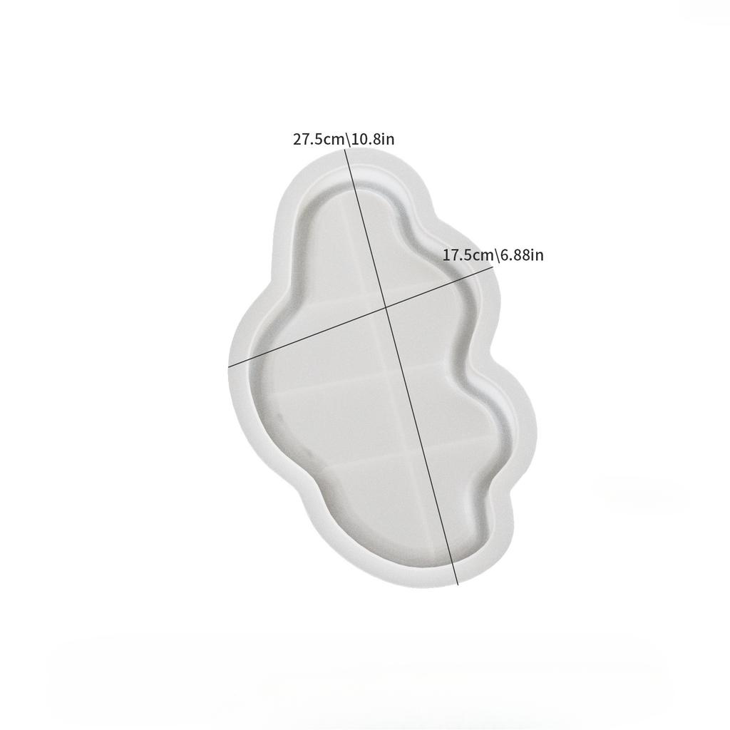 Сделай сам форма из смолы, форма для цемента и гипса, неправильной формы, форма для подноса, тарелка и блюдо для хранения, журнальный столик, силиконовая форма