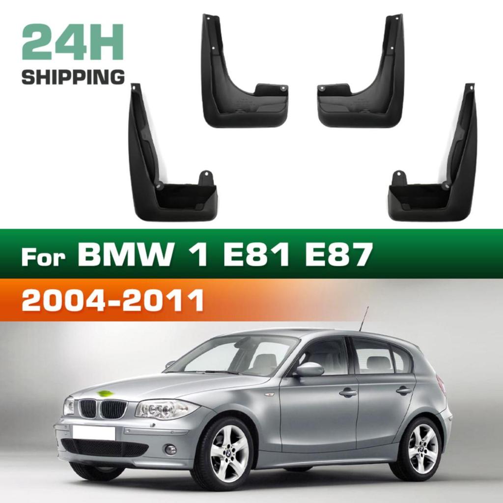 4 ШТ. Брызговики для автомобиля, Защитные щитки от брызг, Брызговики для автомобиля, Совместимые с BMW 1 E81 E87 2004 2005 2006 2007 2008 2009 2010 2011
