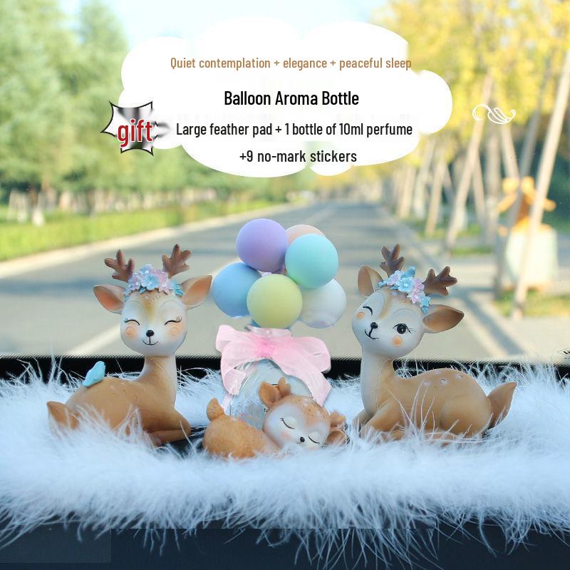 Deer Car Ornament: Stylish and Unique Interior Decoration for Men and Women
