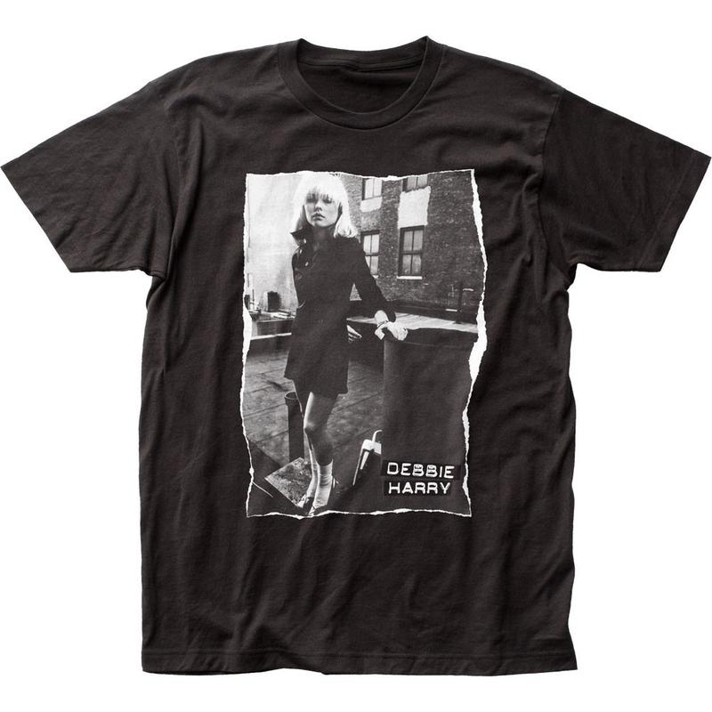 Blondie Debbie Harry Rooftop Unisex T-shirt Music Classic Band Tee New Black