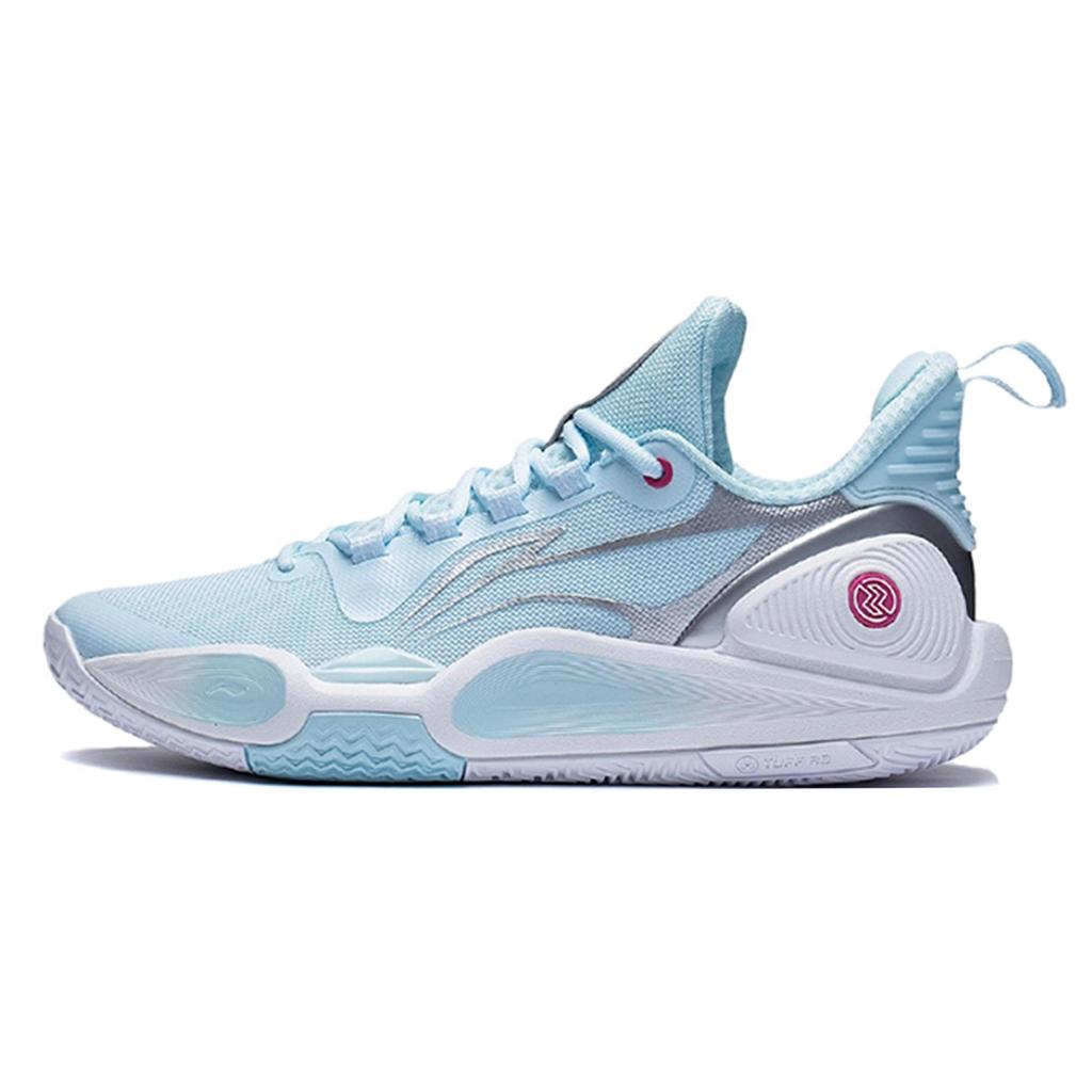 Li Ning Speed 9 Амортизирующие износостойкие упругие низкие мужские баскетбольные кроссовки ABPT001-6(teamZ-)