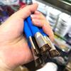 Щетка из стальной проволоки с двойной головкой, антистатическая щетка для закалки, ремонт материнской платы мобильного телефона, щетка для очистки IC Pad, инструменты