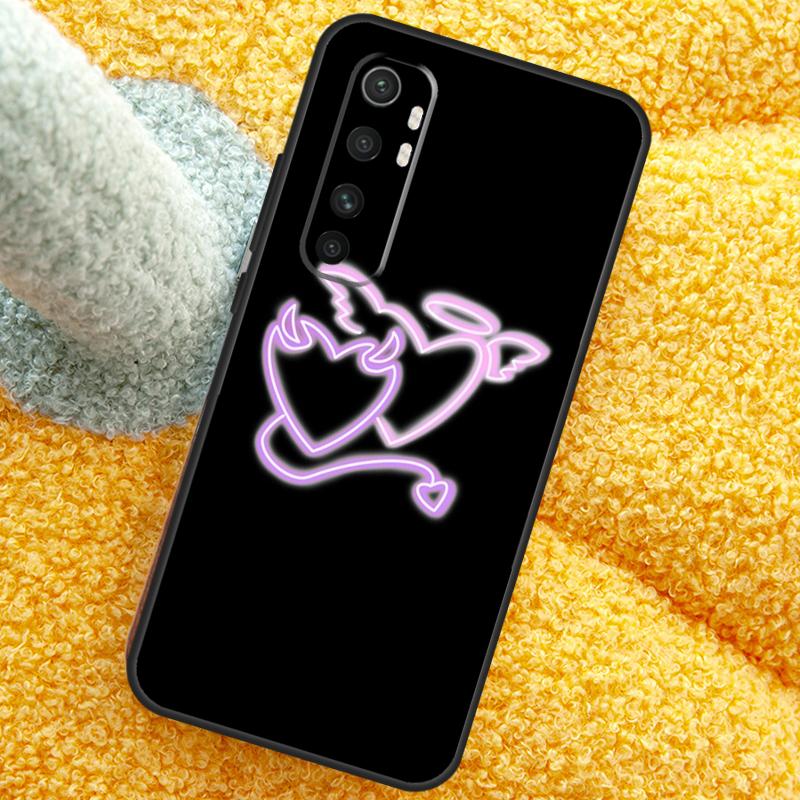 Чехол Девочка Ангел Дьявол Для Xiaomi 15 Ultra 14 13T 14T 15T 17 Pro Max Чехол Для POCO X7 Pro X5 X6 F5 F6 F7 F8