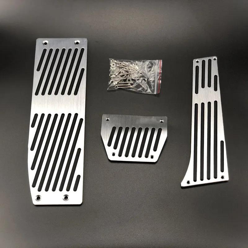 Non-drilling Non-slip Accelerator Gas Fuel Brake Foot Rest Pedal Pads For BMW 1,3 Series X1 E39 E46 E87 E90 E91 E92,Car Styling