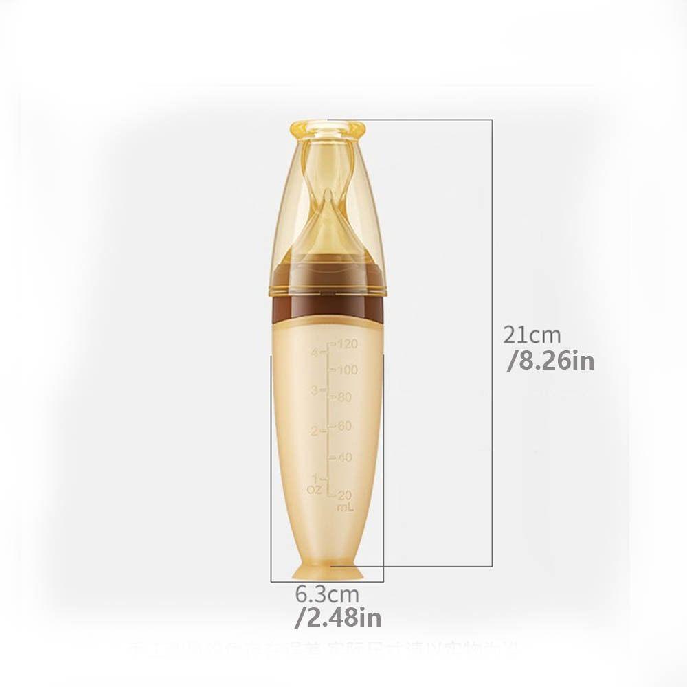 Силиконовая детская ложка для выдавливания, ложка с мягким наконечником для выдавливания, бутылочка для пищевых добавок, устойчивая к высоким температурам, удобная