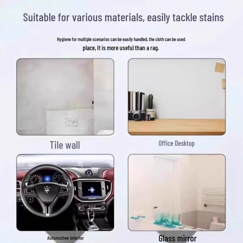 Мини настольная швабра: Портативный, Многофункциональный, Высокая впитываемость воды, Подвесной, Бесконтактный, и Моющийся инструмент для уборки