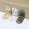 6pcs Metal Folding Flip Hinge, Suitable for Sewing Machine Tables, Mini Cabinets, Wardrobes, and Wardrobe Doors