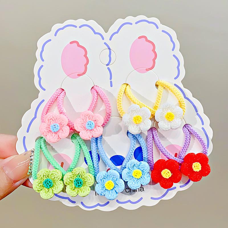 10 шт., милый бантик, эластичная лента для волос, веревка для волос с героями мультфильмов для девочек, милый держатель для хвоста, резинка для волос, детские резинки для волос, резинки для волос