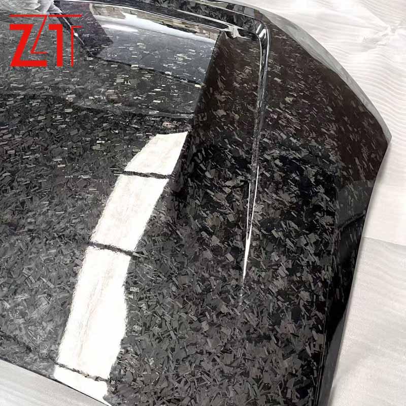 Xiaopeng P7 Forged Carbon Fiber Engine Hood Modification