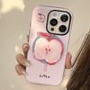 Magnetic Bracket IPhone16promax Mobile Phone Case Apple Banana Fruit 14 Suitable for 13 Film 15 Korean 11