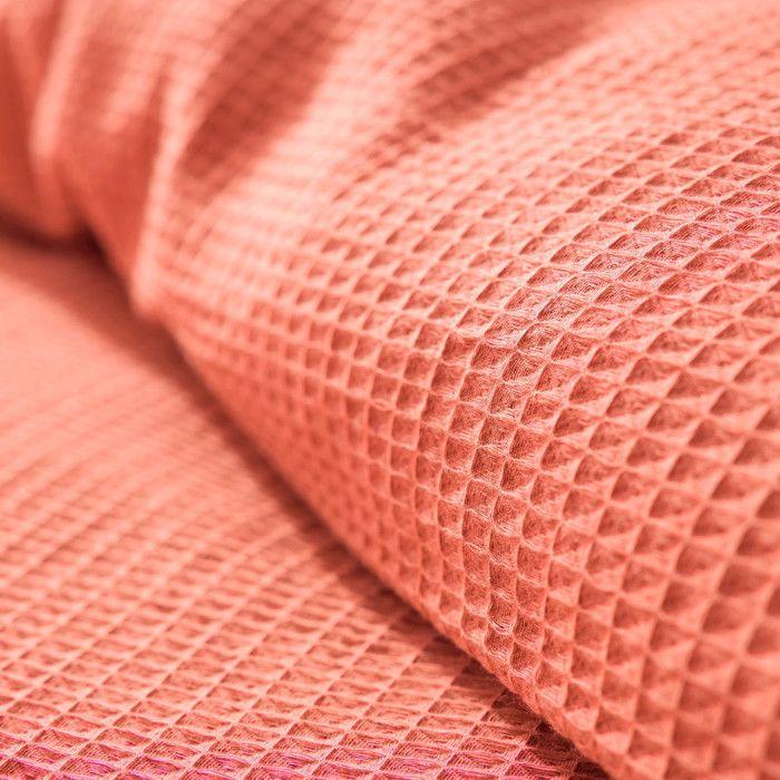"Honeycomb" Duvet Set 140 X 200 for Single Bed - Honeycomb Blush