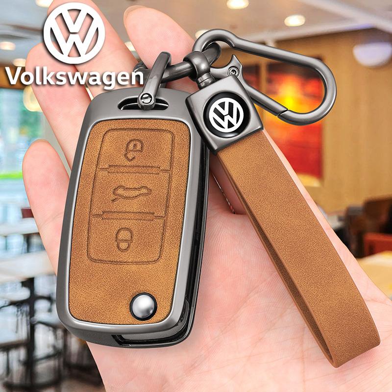 Для VOLKSWAGEN VW Чехол-оболочка для корпуса брелока автомобиля из цинкового сплава Для Volkswagen VW Polo Golf Passat Tiguan Beetle Caddy T5 Up Eos Ke