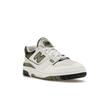 New Balance 550 White Dark Olivine Мужские кроссовки черные BB550DOB