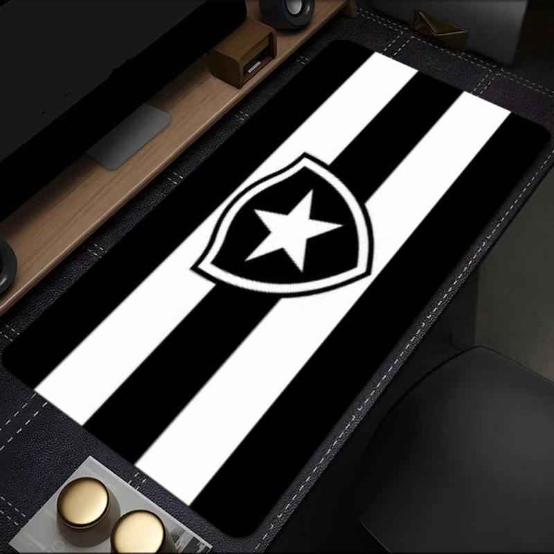Botafogo fc mouse pad, rubber base, esports desk mat, mouse pad for gamers and office use, gaming desk , easy to clean mat