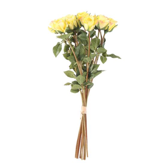 12шт искусственный цветок розы ручной работы домашний декор для свадебной вечеринки подарок на день Святого Валентина