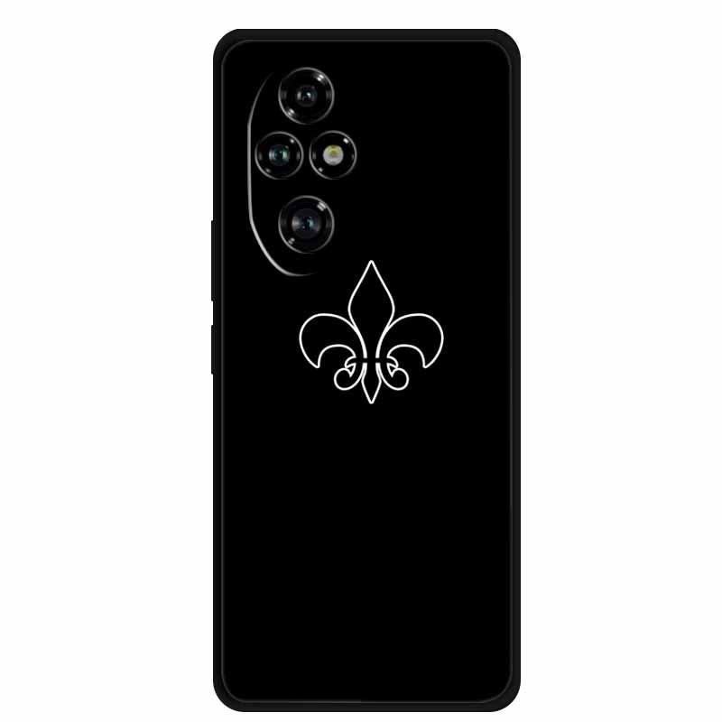 Черный мягкий ТПУ чехол для Honor 200 Pro 5G Домашняя версия