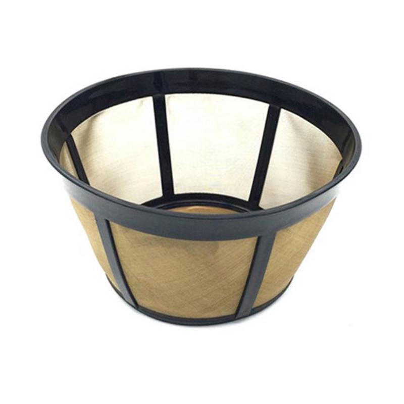 Многоразовые фильтры для кофе Постоянная сетка Стандартный размер Корзина для машины