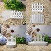 Fence Candle Holder Lawn Silicones Molds for Making Tealight Holder