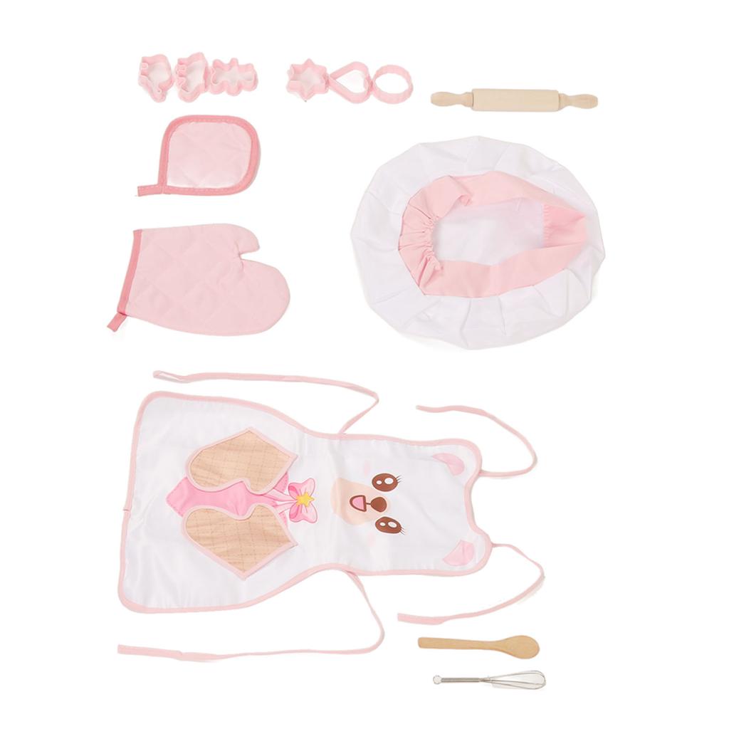 Детский набор шеф-повара, удобные легкие обучающие кухонные игрушки для детей