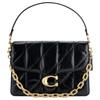 Coach Chain Tabby 30 Logo Flap Top Handle Crossbody Bag Women handbags Black CAF54-B4BK