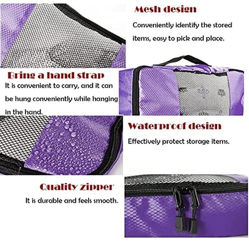 5-sets of Household Storage Bag for Home and Travel Clothing Storage Lockers Packaging and Portable Storage Rack Clothes Holding